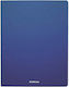 ErichKrause Clipboard Flexible with 30 plastic sleeves Slides for Paper A4 Blue Matt Classic 1pcs