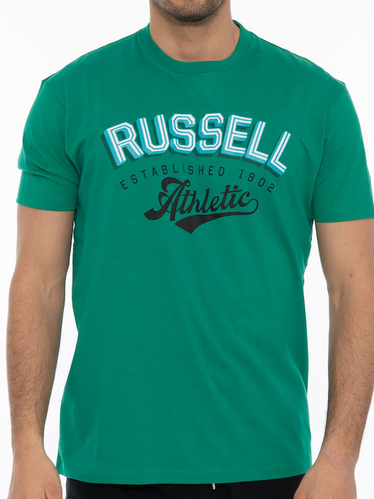 Russell Athletic T-shirt Bărbătesc cu Mânecă Scurtă Verde