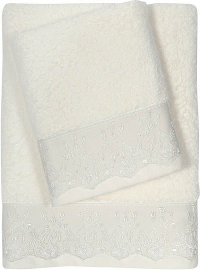 Das Home Set Prosoape de Baie 3 buc Daily 0641 White Greutate 500gr/m²