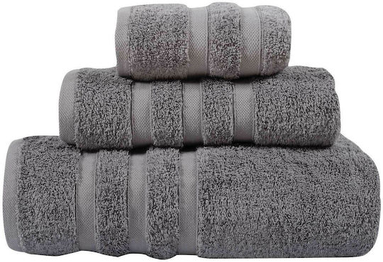Das Home Bath Towel Prestige 1163 80x150cm Grey Weight 560gr/m²