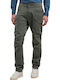 Trousers Cargo Elastic in Regular Fit Gray