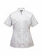 Portwest Short Sleeve Work Jacket White