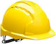 JSP EVO2 Construction Site Helmet Yellow 522176