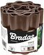 Bradas Plastic Garden Border in Brown Color 10cm x 9.0m