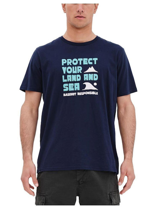 Basehit Tricou Albastru marin