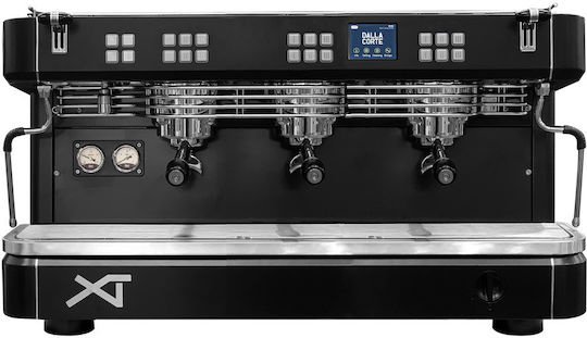 Dalla Corte XT Classic 3GR Total Dark Професионална Еспресо Машина с 3 Група Р51xД94xВ52.5см