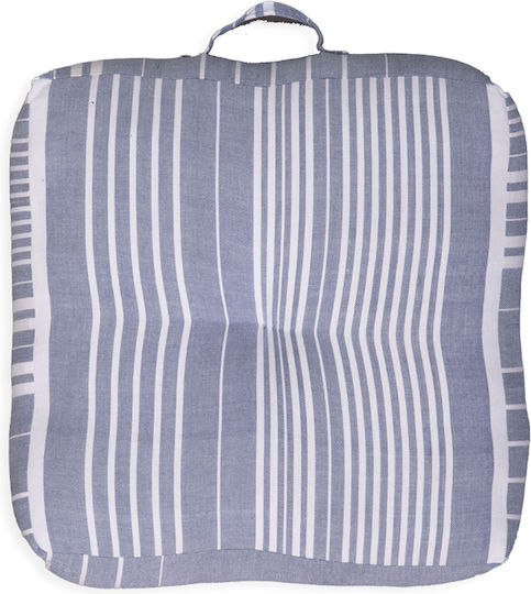 Nef-Nef Homeware Mercury Garden Chair Cushion Blue 50x50cm Nef-Nef Homeware Mercury Garden Chair Cushion Blue 50x50cm