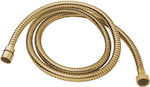 La Torre Inox Shower Hose Gold Brushed Elle 150cm