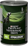 Purina Pro Plan Veterinary Diets HA Hypoallergenic Υγρή Τροφή Σκύλου Διαίτης σε Κονσέρβα 12 x 400γρ.