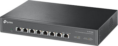 TP-LINK TL-SX1008 v2 Unmanaged L2 Switch με 8 Θύρες Gigabit (10Gbps) Ethernet