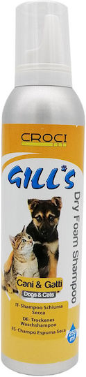 Croci Gill’s Dry Foam Σαμπουάν Σκύλου Ξηρό 250ml