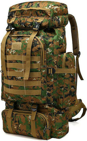 5-XL Heavy Duty Molle SLA 80LF Military Backpack Backpack Digital Camo 80lt