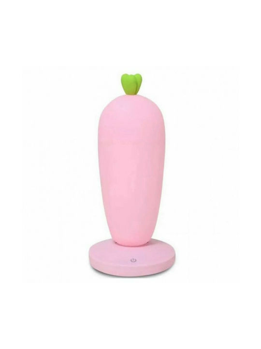 Kids Decorative Lamp Carrot Pink