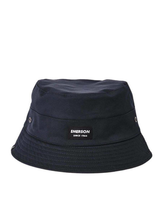 Emerson Υφασμάτινo Ανδρικό Καπέλο Στυλ Bucket Navy Sand