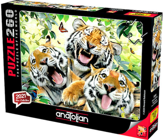Детски Пъзел Селфи с тигрите 260бр Anatolian