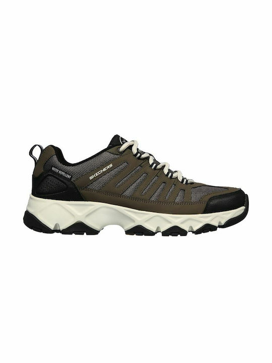 Skechers Relaxed Fit: Crossbar Ανδρικά Αθλητικά Παπούτσια Trail Running Καφέ
