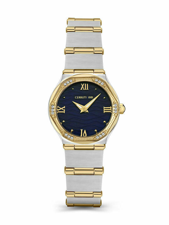 Cerruti Rendinara Womens Watch 26mm Battery with Silver Stainless Steel Bracelet