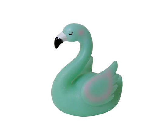 HOMie Kids Decorative Lamp Flamingo Green 13x12cm