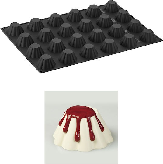 Pavoni Επαγγελματική Φόρμα Σιλικόνης PX003 (40x7cm) 24τμχ