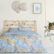 Kocoon Mostera Coverlet Queen Size from Cotton & Polyester Blue 220x240cm