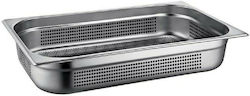 GTSA Perforated Gastronorm Pan Stainless Steel with Depth 65mm