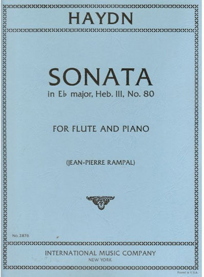 International Music Company Haydn – Sonata Eb Major für Blasinstrumente