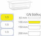 Ready Polypropylene Gastronorm GN1/3 H100mm