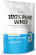 Biotech USA 100% Pure Whey with Concentrate, Isolate, Glutamine & BCAAs Molkenprotein Glutenfrei mit Geschmack Milchreis 454gr
