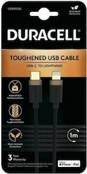 Duracell Kevlar USB-C към Lightning 1м (USB9012A)