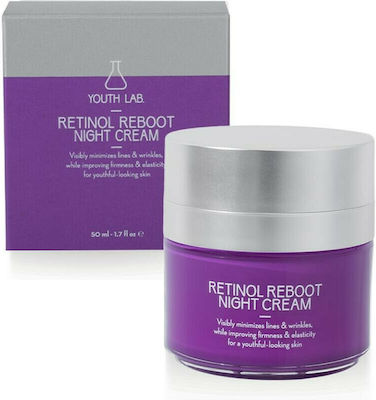 Youth Lab. Reboot Restoring & Αnti-aging Night Cream Suitable for All Skin Types with Retinol 50ml