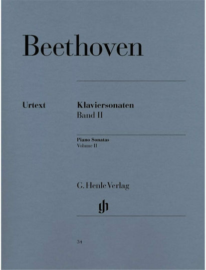 G. Henle Verlag Ludwig Van Beethoven - Piano Sonatas Volume II pentru Pian