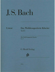 G. Henle Verlag J. S. Bach - Well Tempered Clavier BWV 846-869 Part I Παρτιτούρα για Πιάνο