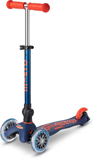 Micro Kids Scooter Foldable Mini Deluxe Foldable 3-Wheel for 2-5 Years Blue