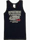 Minerva Racing Department Kinder-Unterhemd Tank-Top Marineblau