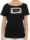 Russell Athletic Damen Sportlich T-shirt Schwarz