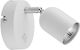 TK Lighting Top Single Spot with Socket GU10 in White Color