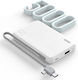 Ezra PB19 Power Bank 5000mAh με Θύρα USB-A Λευκό