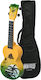 Mahalo Series Designer Hawaii Green Burst Soprano Γιουκαλίλι