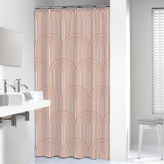 Sealskin Brave Κουρτίνα Μπάνιου 180x200 cm Pink
