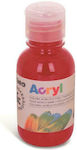 Primo Acryl Acrylic Paint Set in Red color Red Carmine 125ml 1pcs 402TA125310