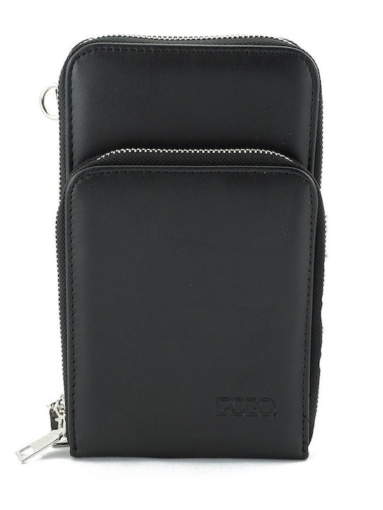 Charm Damentasche Schultertasche Schwarz