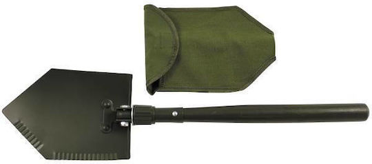 MFH Folding Spade Wooden Handle 2 Part Lopata de Supraviețuire cu Cuțit