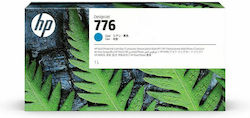 HP 776 Original InkJet Printer Ink Cyan (1XB09A)