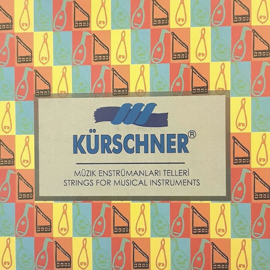Kürschner P-109 Premium Τούρικο Κούρδισμα D Μονή Χορδή για Ούτι Τούρκικο Κούρδισμα