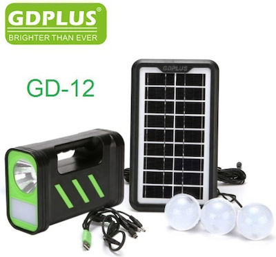 GDPLUS Sistem de iluminat solar GDPlus GD-12