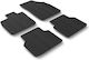 Lampa Set of Front and Rear Mats 4pcs for Skoda Enyaq Black