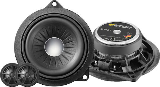 Eton B100T Σετ Ηχεία Αυτοκινήτου Διαιρούμενα με 100W RMS (2 Δρόμων)