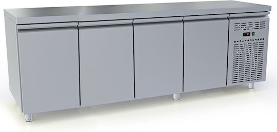 Dominox Професионален Плот за Замразяване с 4 Врати Д206 x Ш70 x В86см.