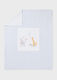 Mayoral Blanket Nursery Swaddling Blankets Ecofriends Cotton Light Blue 80x90cm