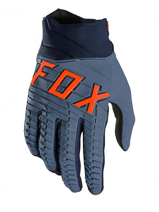 Fox 360 Summer Men's Motocross Gloves Blue Still